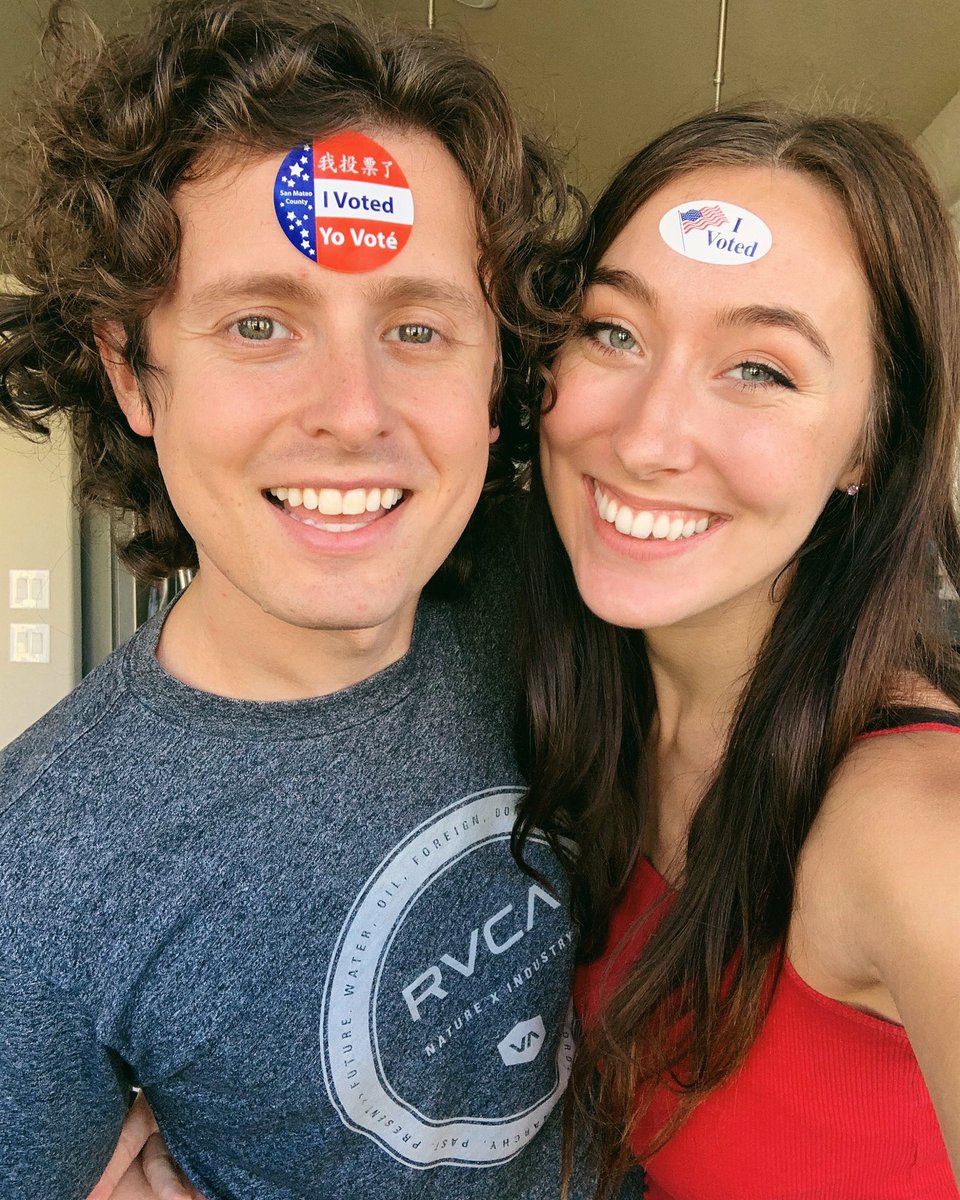 We voted! Have you? Make sure you go vote today if you haven’t already!
