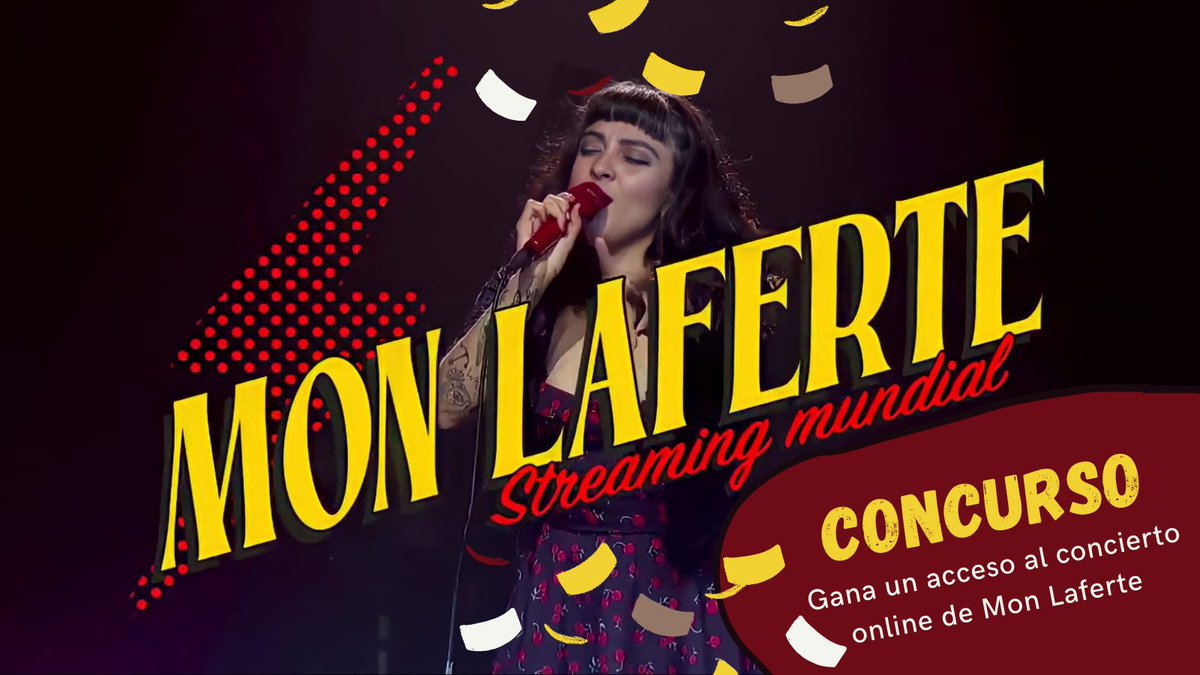 radiolaferte's tweet photo. ⚡️CONCURSO⚡️

¡Gana un acceso al concierto online de @monlaferte este 5 de noviembre!

Para participar sólo debes seguirnos es @radiolaferte y dar Like y RT a este tweet ✨

Para doble chance de ganar también puedes participar en nuestras historias de Instagram https://t.co/DgeHpAPDmm