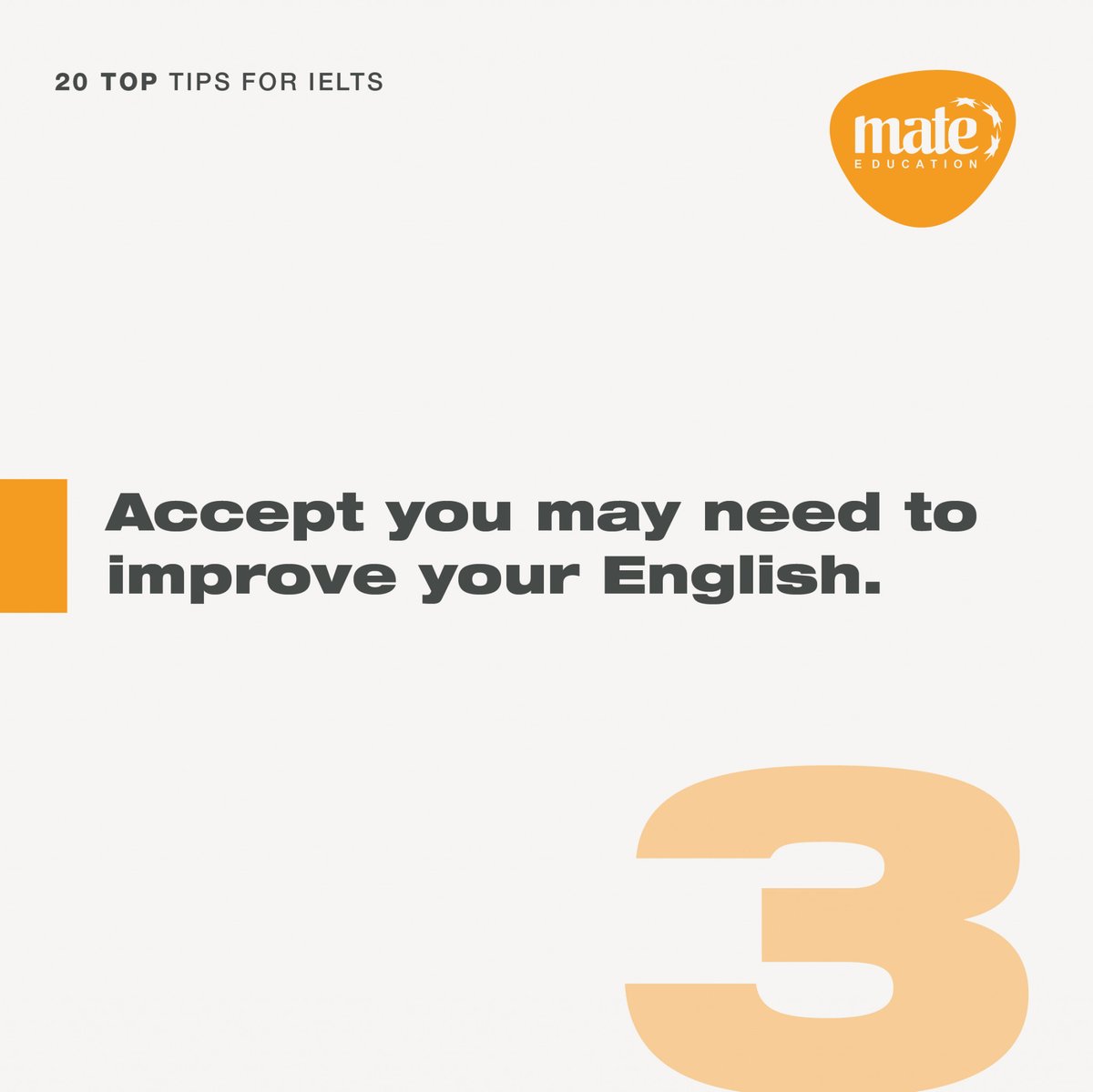 mateeducation's tweet photo. 🤠 Some candidates try to improve simply by doing practice tests over and over again. If you need to improve more than that, enrolling in a general English course at your level will help you progress faster. 📲 https://t.co/MTk4bmXLiO https://t.co/2LawXAZ0gY