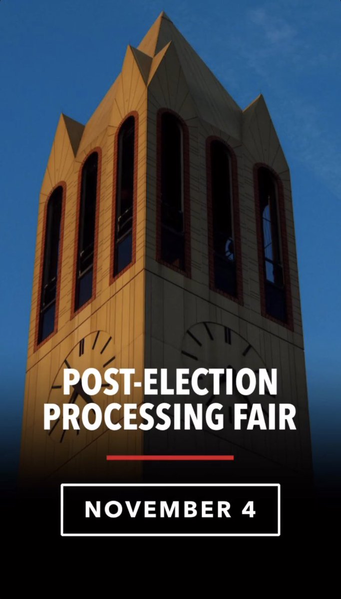 UNO students will be able to express their thoughts and engage in constructive dialogue as a united campus community through the Post-Election Processing Fair. 

This will take place on Wednesday, November 4th, from 10 A.M.-1 P.M.