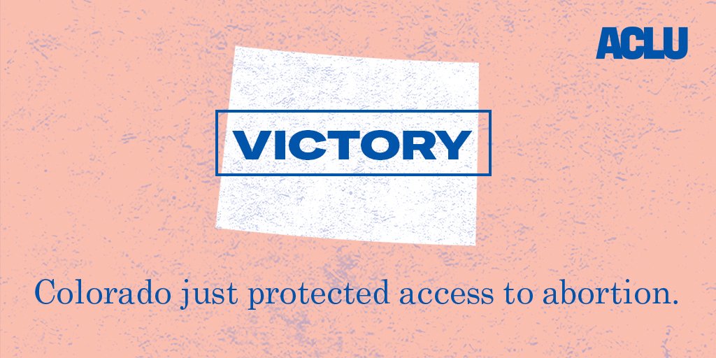 VICTORY: Colorado voters just defeated Proposition 115, rejecting the ballot measure that would ban abortion later in pregnancy.

Safe, compassionate abortion access for all is here to stay in Colorado.
