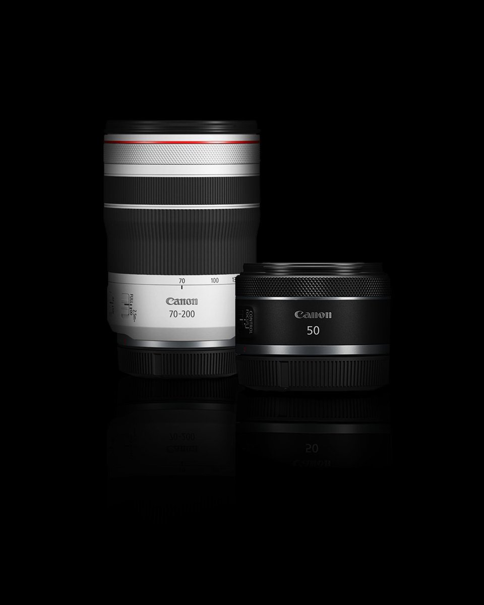 CanonAustralia's tweet photo. #ANNOUNCEMENT: We're excited to announce that two of our most-loved EF lenses will now be available in RF form – The RF 70-200mm f/4L IS USM and RF 50mm f/1.8 STM. See more about these compact and versatile lenses here 👉🏻 https://t.co/wzd0D2EXv5 https://t.co/ZdUOSquFxT