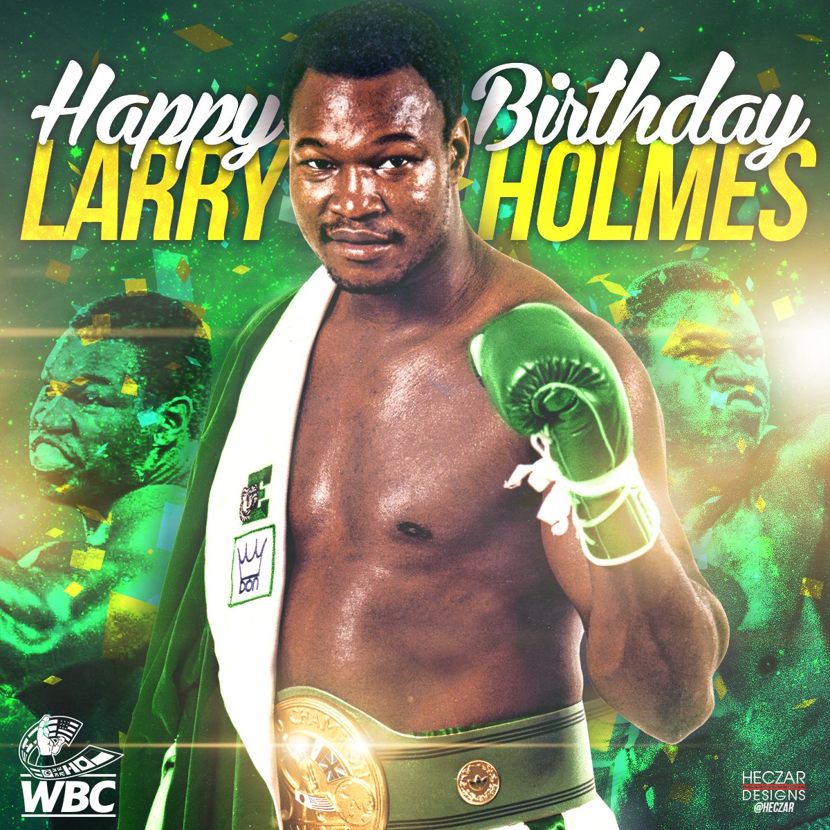 Larry Holmes had the best jab of all time, do you agree?   Happy Birthday to The \"Easton Assassin\"! 