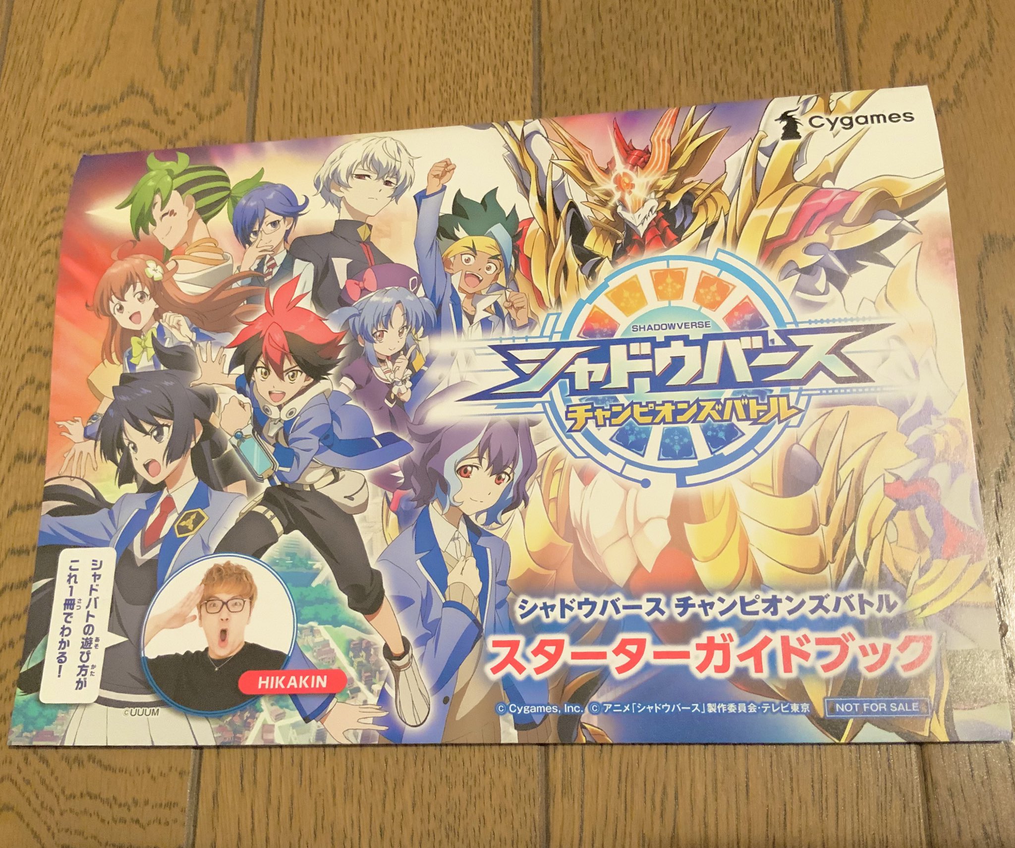 シャドウバース チャンピオンズバトル スターターガイドブック