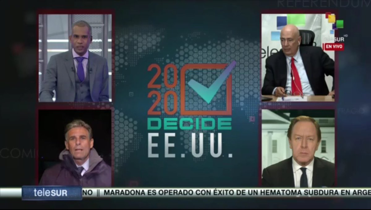 EN ESTE MOMENTO| Artillería pesada en las pantallas de teleSUR <a href="/JorgeGestoso/">Jorge Gestoso</a> @ReiGomezteleSUR <a href="/CMonteroOficial/">Carlos Montero</a> para un análisis más de los acontecimientos en desarrollo.