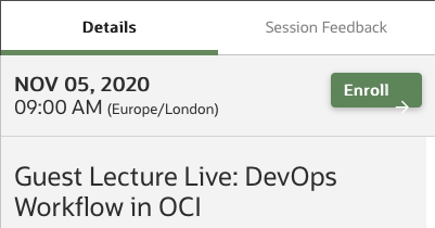 ShayOracle's tweet photo. Join me tomorrow to learn about #DevOps in the #Oracle Cloud. 9:00am London time.
https://t.co/0FBS327lyD
With demos around #Java, #WebLogic, #OracleInfrastructure, #OracleVBS https://t.co/rIYS2guUef