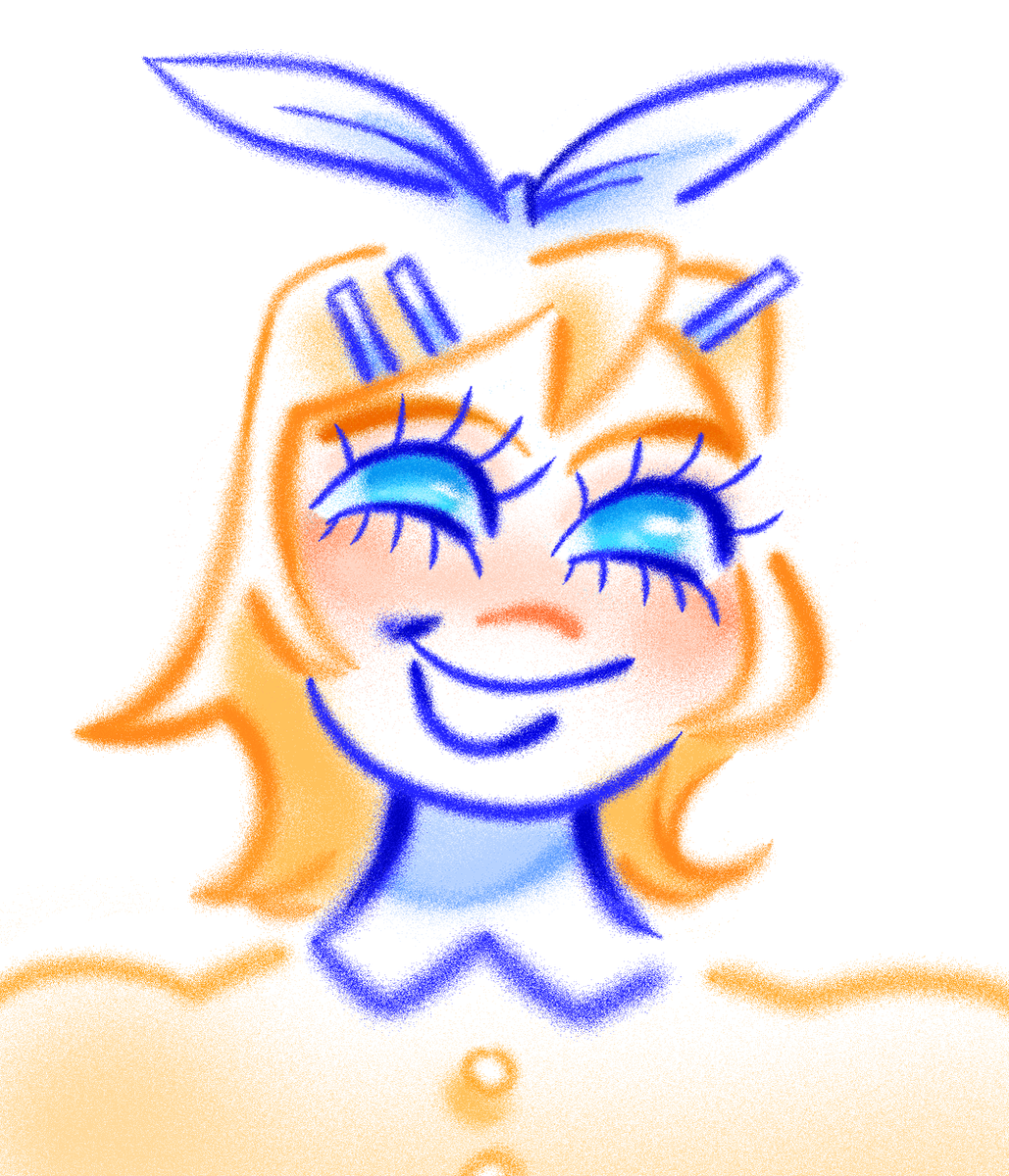 jadeleftpeters's tweet photo. yes im stress drawing rin vocaloid https://t.co/qj9dA3hqSz