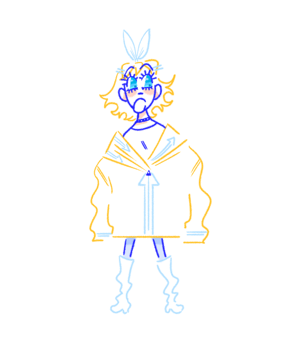 jadeleftpeters's tweet photo. yes im stress drawing rin vocaloid https://t.co/qj9dA3hqSz