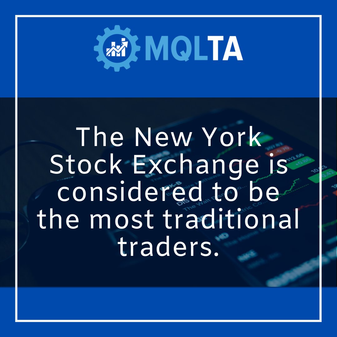 MQL4Trading's tweet image. Did you know? Traders in NY Stock Exchange cannot enter the floor of the exchange if they are not wearing a suit and tie. #tradingfacts #stockmarketfacts #mql4tradingautomation