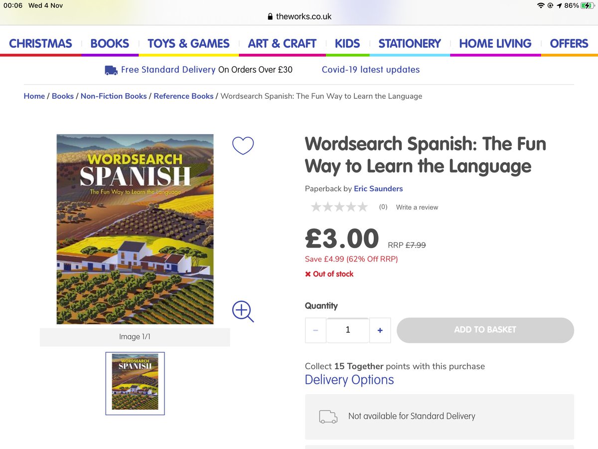 MflStevo's tweet photo. @EmilyMarcu @TheWorksStores Nooo!  The Spanish one is OOS! The French one is still available though...(online). https://t.co/O3NC4mTaGr