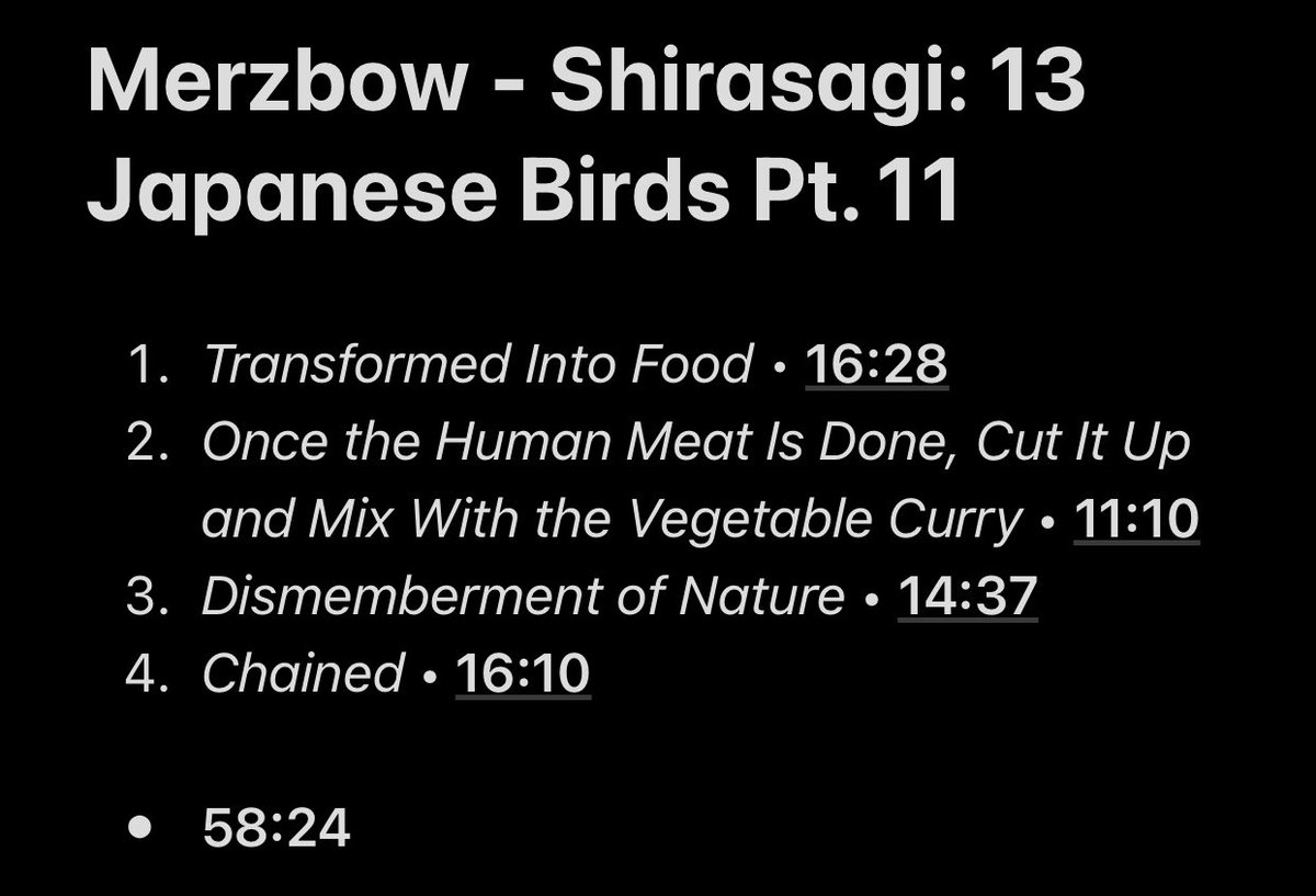 72/108: Shirasagi: 13 Japanese Birds Pt. 11get get get got got got, drums on this album are a bop