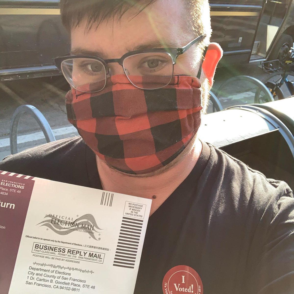 ByrdBeaks's tweet photo. When you’re doing something important and need your mask to match your outfit, we’ve got you! We have so many colors and patterns you can choose, we will make you the perfect beak!

Did you vote? We’re giving 20% coupons if you send us some evidence you voted (cute selfies pr https://t.co/jFFOUTafof