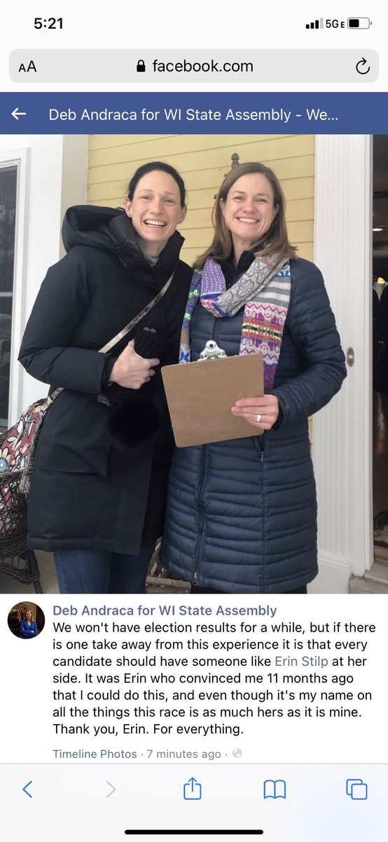 erikstilp's tweet photo. My Hero, for sure.  Good Luck, Deb!
@debforwi #IVoted https://t.co/aDPawT9hZp