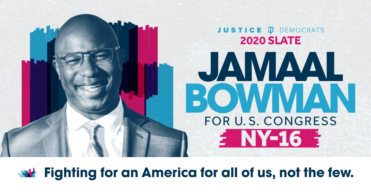 Congratulations to <a href="/JamaalBowmanNY/">Jamaal Bowman Ed.D.</a> in his victory tonight.

The 11-year old boy who was beaten by police officers and then started his own public school to take care of his community is now officially going to be a Congressman.

Congressman Jamaal Bowman, everyone.