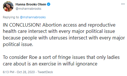 "People with uteruses"