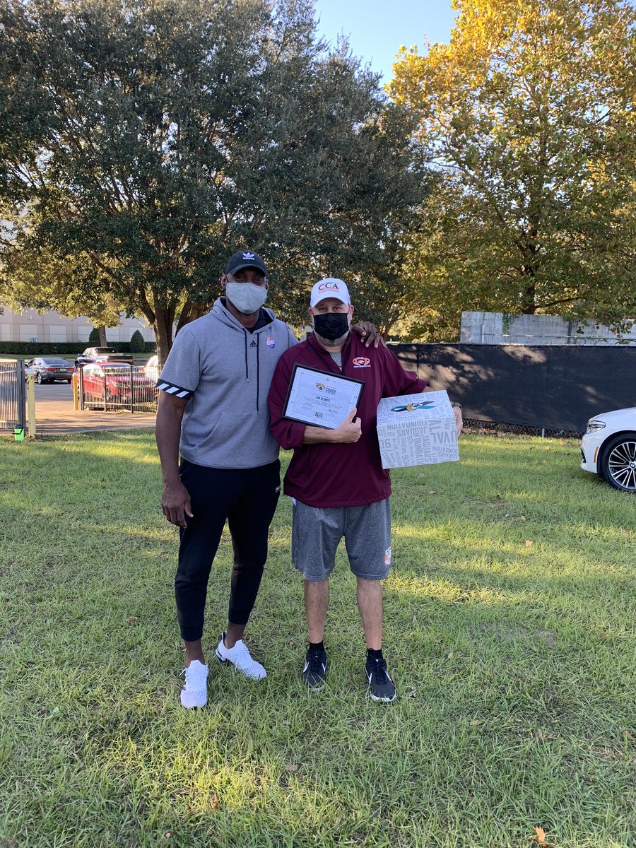 coachstomps's tweet photo. Honored and Blessed to be selected as the Jacksonville Jaguars and Whataburger  High School Coach of the week. Thank you Jaguars, truly an honor. @Whataburger @Jaguars @SSACAthletics https://t.co/UIlHwDIOyr