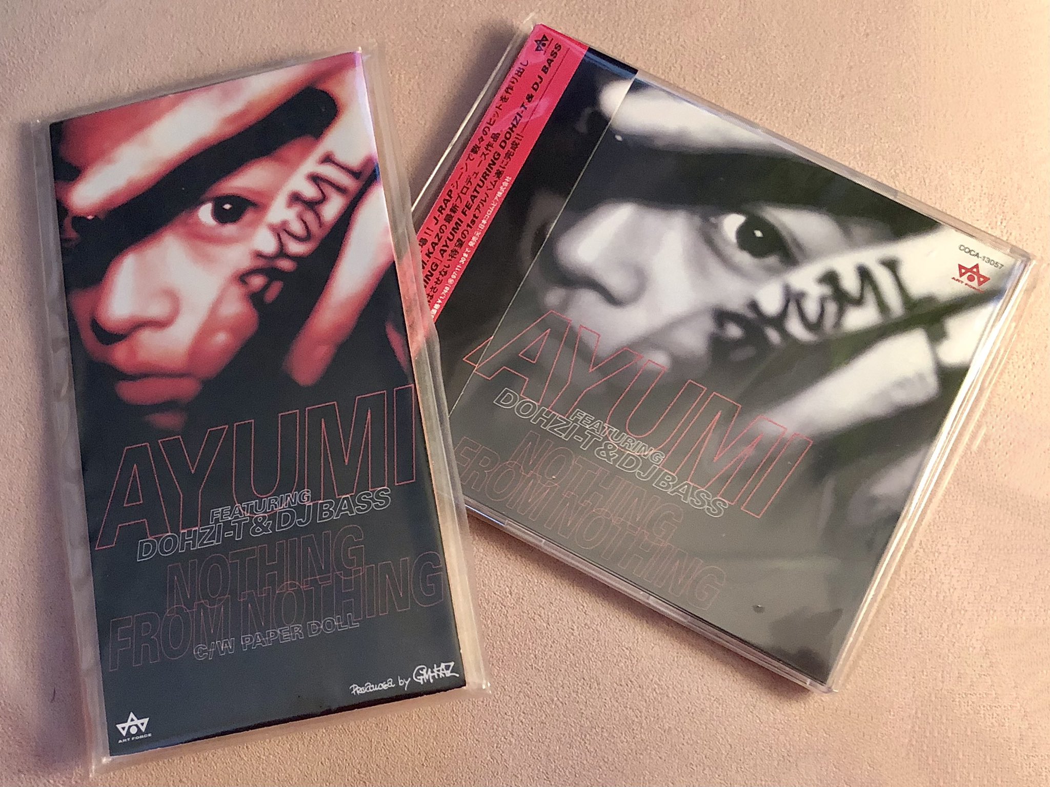 即決】AYUMI featuring DOHZI-T & DJ BASS/NOTHING FROM NOTHING