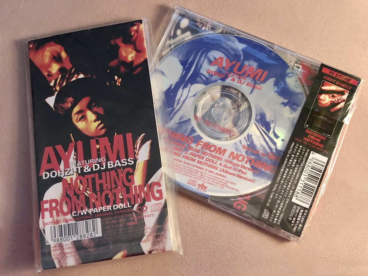 AYUMI NOTHING FROM NOTHING CD 浜崎あゆみ 廃盤 AYUMI（浜崎あゆみ