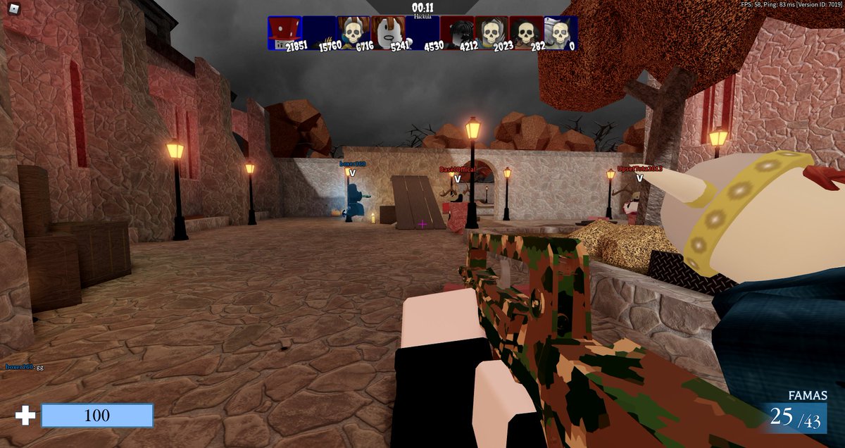 PlayWithShay1's tweet image. 2 games over 20k damage against hackula? time to go pro i guess? @ROLVeStuff @TanqROfficial @BanditesYT @Roblox #Roblox #RobloxPro