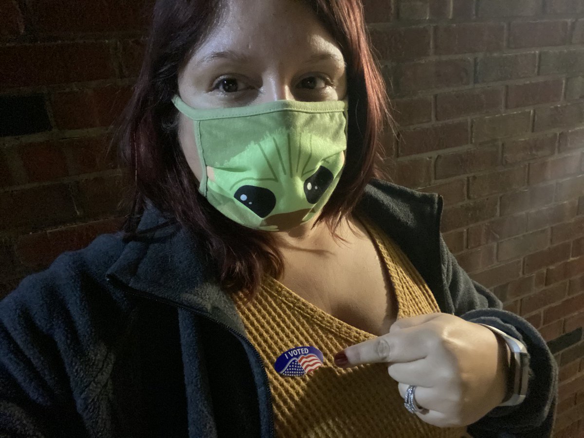 TheBoshBlog's tweet image. #IVoted #mando2020 #ThisIsTheWay