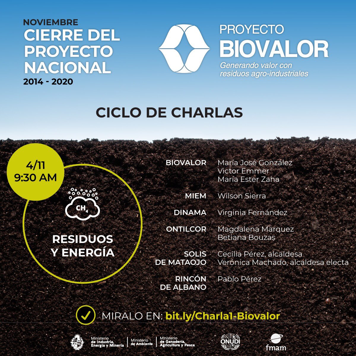 biovalor's tweet photo. 📌Este miércoles 4/11 no te pierdas la primera charla del ciclo de cierre: RESIDUOS Y ENERGÍA ♾
Transmisión por zoom 👉🏼 https://t.co/FWFG8u0UuA
#economíacircular #cierrebiovalor #proyectobiovalor https://t.co/aS6zkoRg47