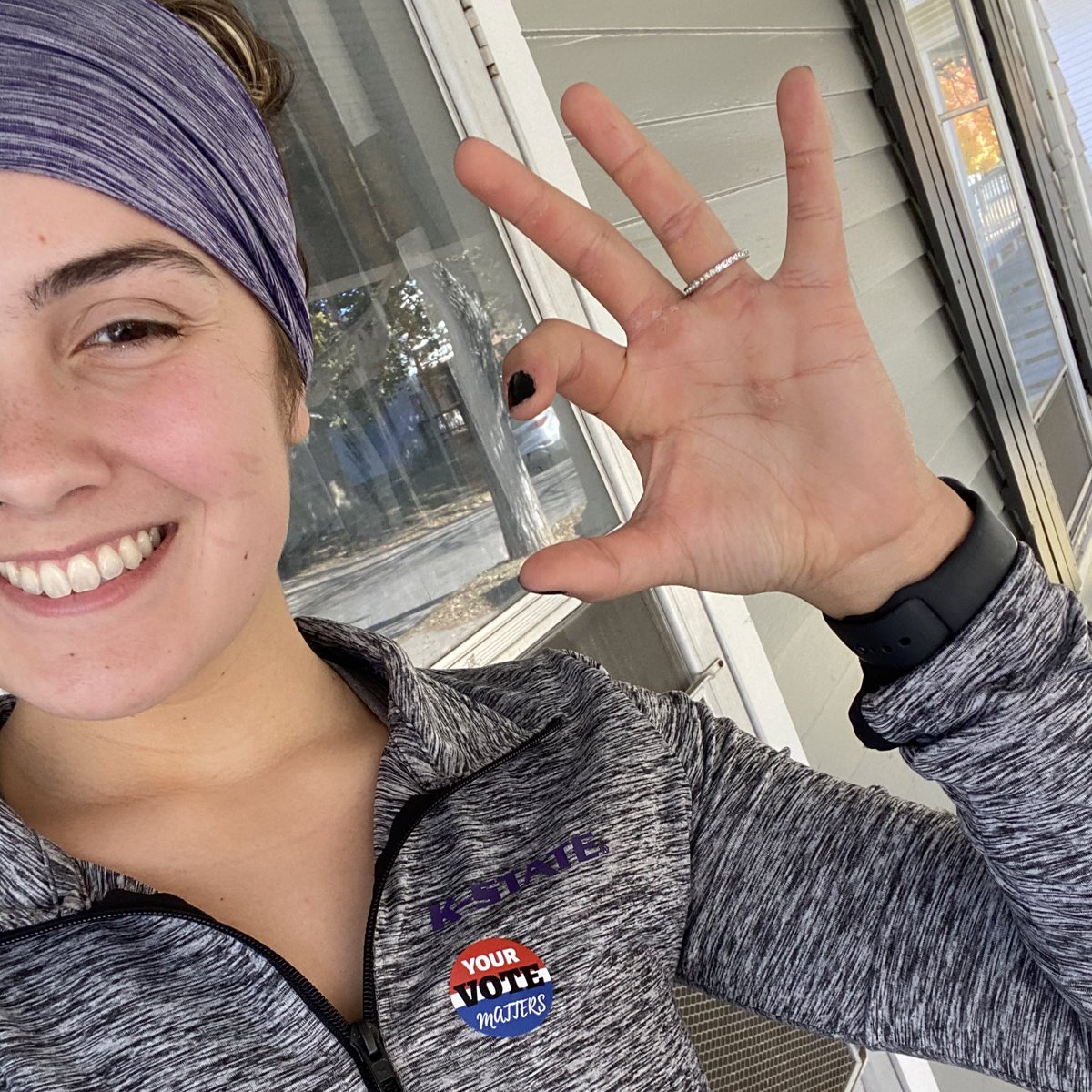 KStateROW's tweet photo. Cats Who Vote 🇺🇸 https://t.co/9C1n2htAuU