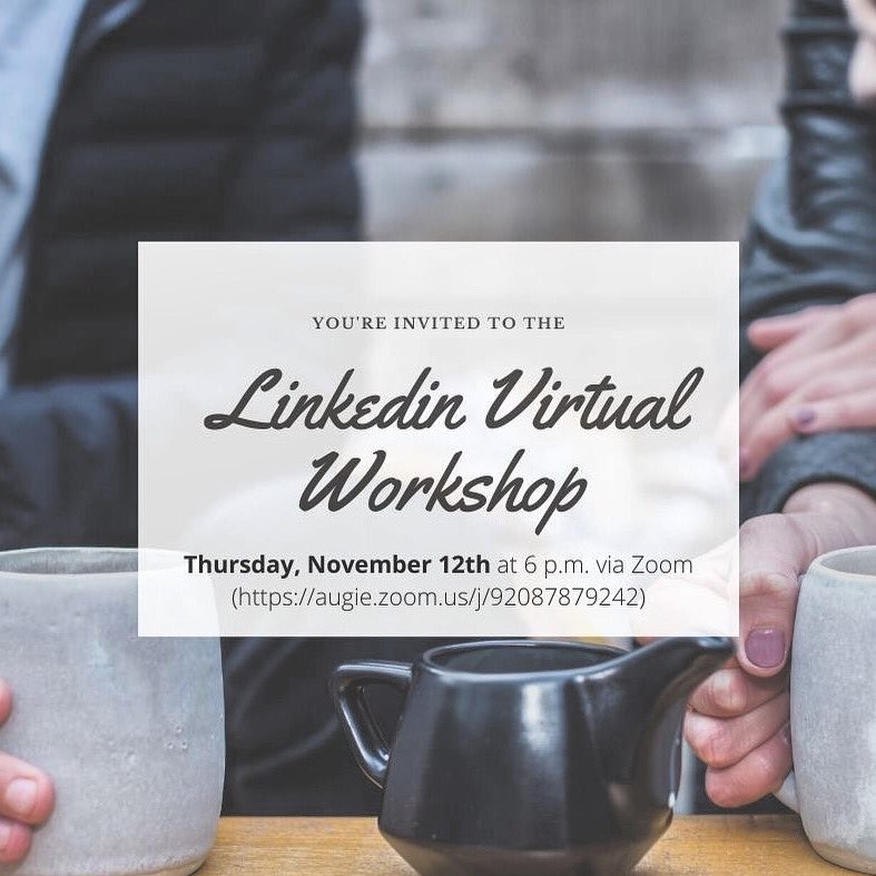 Mark those calendars and get excited for our annual LinkedIn Workshop 🤩