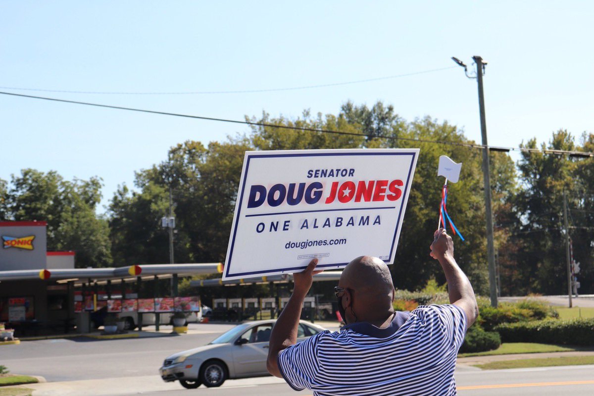 Polls are closing and whatever happens tonight — thank you for working toward One Alabama.