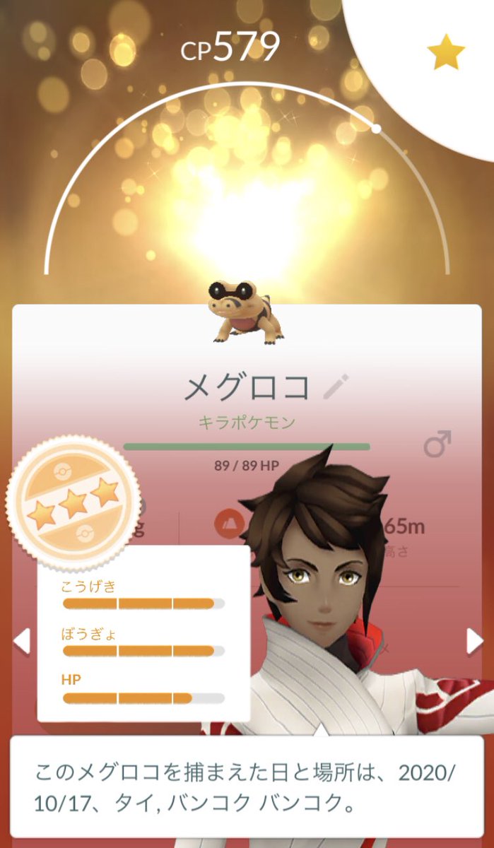 HaosamaQ's tweet image. こっち側キラフレ表示されないバグ😭トレード強行😡物欲の勝利‼️🤩無事キラ✨✨に😀アメ突っ込んで♂♀も😅😄

ポケモン図鑑コンプチェッカー
 ・通常 98.3% (675/686)
 ・色違い 94.9%
 ・キラ 98.3%
 9db.jp/pokemongo/data… #ポケモンGO #9db #メグロコ　#キラポケモン