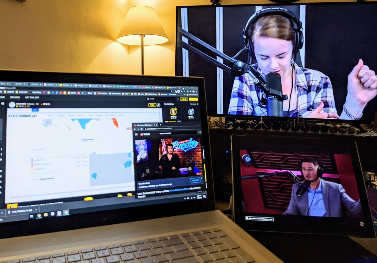 RASEC29's tweet image. #RobotEars watching @Timcast @joerogan @scrowder and @uncoverDC election streams!