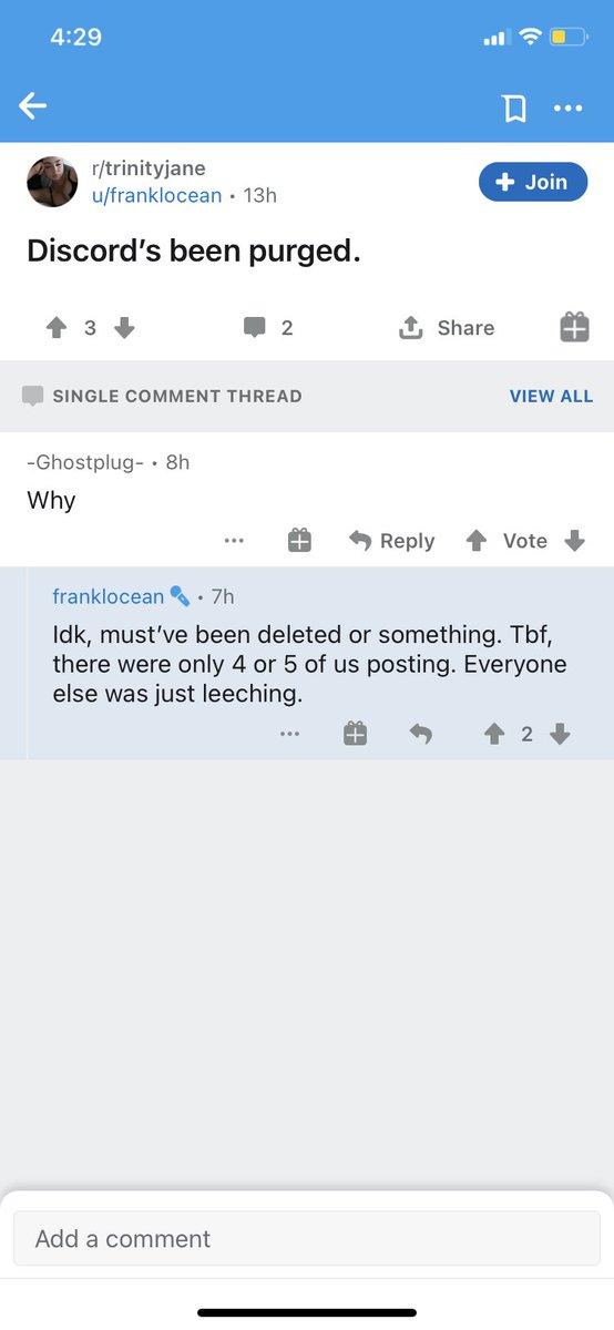 demihunziker's tweet photo. This is how they do it ladies links uploaded to lil Reddit groups (Caleb is franklocean) they buy our content and then resell it thru private link shares on Discord another sharing app, #DISCOSTAN 🤮 https://t.co/V1vaNdneDW