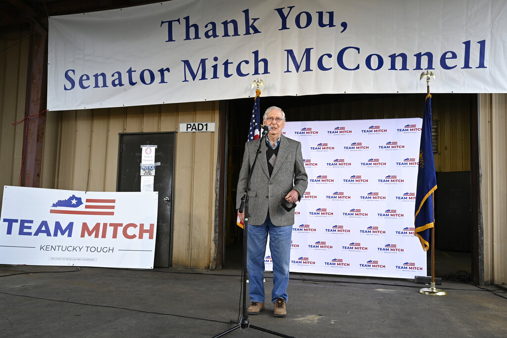 SentinelColo's tweet image. Senate Latest: Majority Leader McConnell holds his Ky. seat - Sentinel Colorado ow.ly/L4T150CaTrg #MitchMcConnell #GOPSenate

#NoPaywallHere #AmyMcGrath