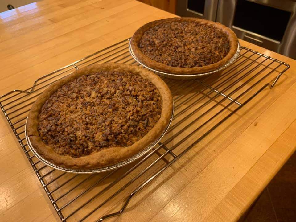 SusanForOK's tweet image. I made maple pecan pies for the OK Democrats watch party tonight at ONEOK Field. Win or lose, these are going to be delicious.