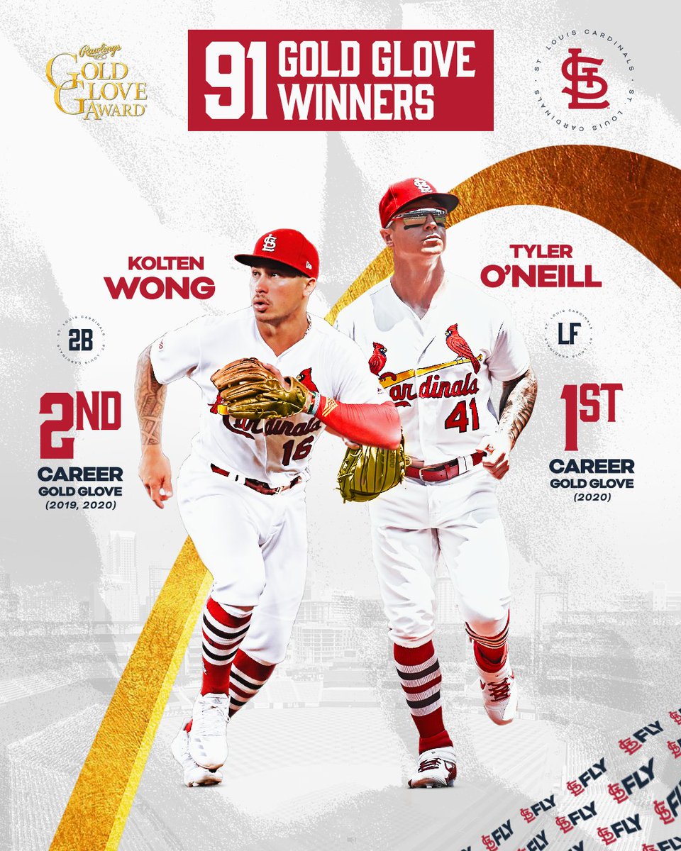 The 𝓓𝓔𝓕𝓔𝓝𝓢𝓘𝓥𝓔 𝓔𝓧𝓒𝓔𝓛𝓛𝓔𝓝𝓒𝓔 continues...

The #STLCards have now won 91 Rawlings Gold Glove Awards, the most of ANY team in <a href="/MLB/">MLB</a>.