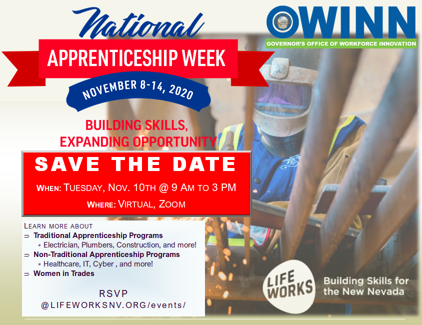 mayitasz's tweet photo. Go #vote --then register for the @OWINN29  #NAW Virtual Event and learn about #registeredapprenticeship and work-based learning #wbl in #nevada https://t.co/a6dMsqlgT5