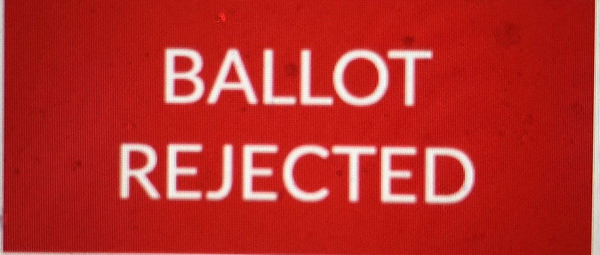 I just looked up my ballot online and saw it was rejected because of something re my signature. I called and was able to fix it with a series of identity confirming protocols. If you live in a state where you can check on your ballot online please do! I never would have known. https://t.co/ol0OD2Kh4T