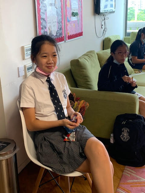 Year 8 enjoyning some treats at breaktime. <a href="/Harrow_HK/">Harrow International School Hong Kong</a>
