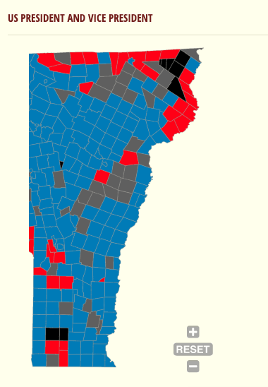 EPetenko's tweet photo. Vermont, you're an odd bunch

(pink in the second is Zuckerman) https://t.co/SSRAF3ydmc