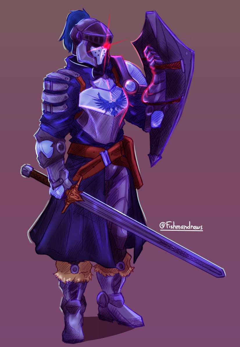 fishmandraws's tweet photo. Paladin (Totally not goblin) Slayer Commission 
#oc #Commission https://t.co/ywRwSiAsMv