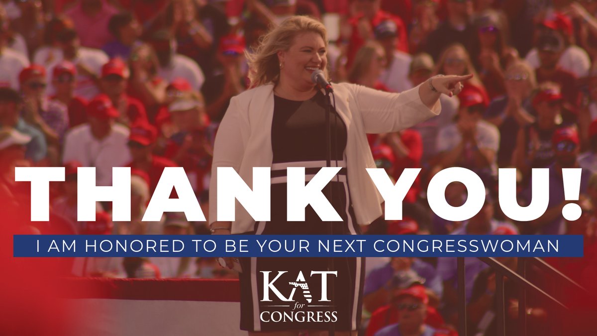 Kat_Cammack's tweet photo. Only in the United States of America would I be able to go from being homeless to the U.S. House of Representatives in 10 years, and I will always fight for Florida's families the same way I would my own.
#fl03 #flapol
https://t.co/IBsr6KOOQF https://t.co/EOTzmlCRei
