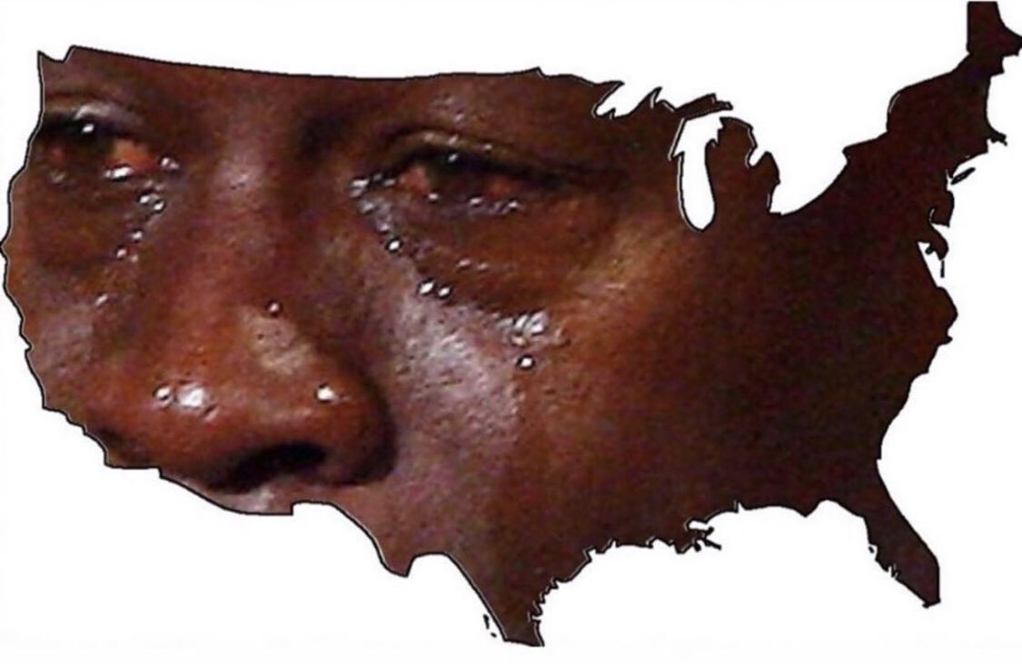 Hoopss's tweet photo. The entire United States no matter what happens tonight. https://t.co/gVjHiPbYmx