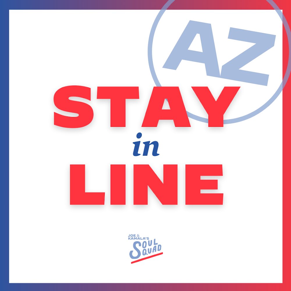 Dine4Biden's tweet photo. 🚨🚨🚨🚨If you know anyone that might be line to vote—🚨call them, text them, contact them and tell them to STAY IN LINE!!! 🚨
If they are in line when the polls close they can vote!!!!!
#DONOTLEAVE https://t.co/X7QwlxRhgM