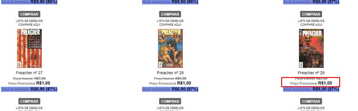 EdsonETI's tweet photo. navegando na net vi essa #promocao hoje =) https://t.co/Zrv0pVdTp5 para quem gosta de #quadrinhos  é uma boa oportunidade para comprar ou completar a coleção. https://t.co/8zEahT5et2