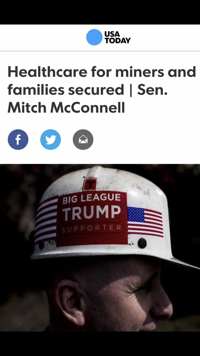 TheMiracles75's tweet photo. @Team_Mitch Congratulations! @senatemajldr @Team_Mitch 
#KentuckyTough #MitchMcConnell #TeamMitch 
Thank you for your support for #KyCoalMiners https://t.co/xUQZiIRREp