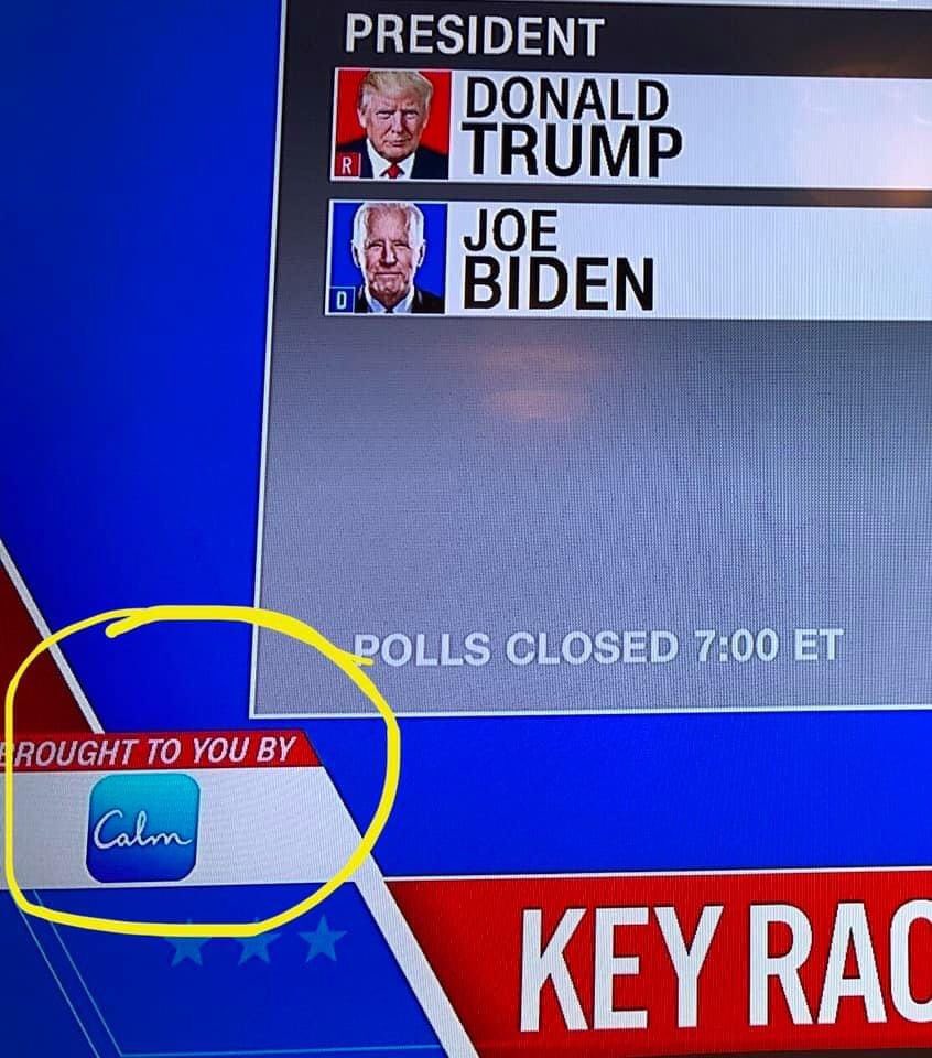 Marketing dollars well spent! #2020Election #Branding