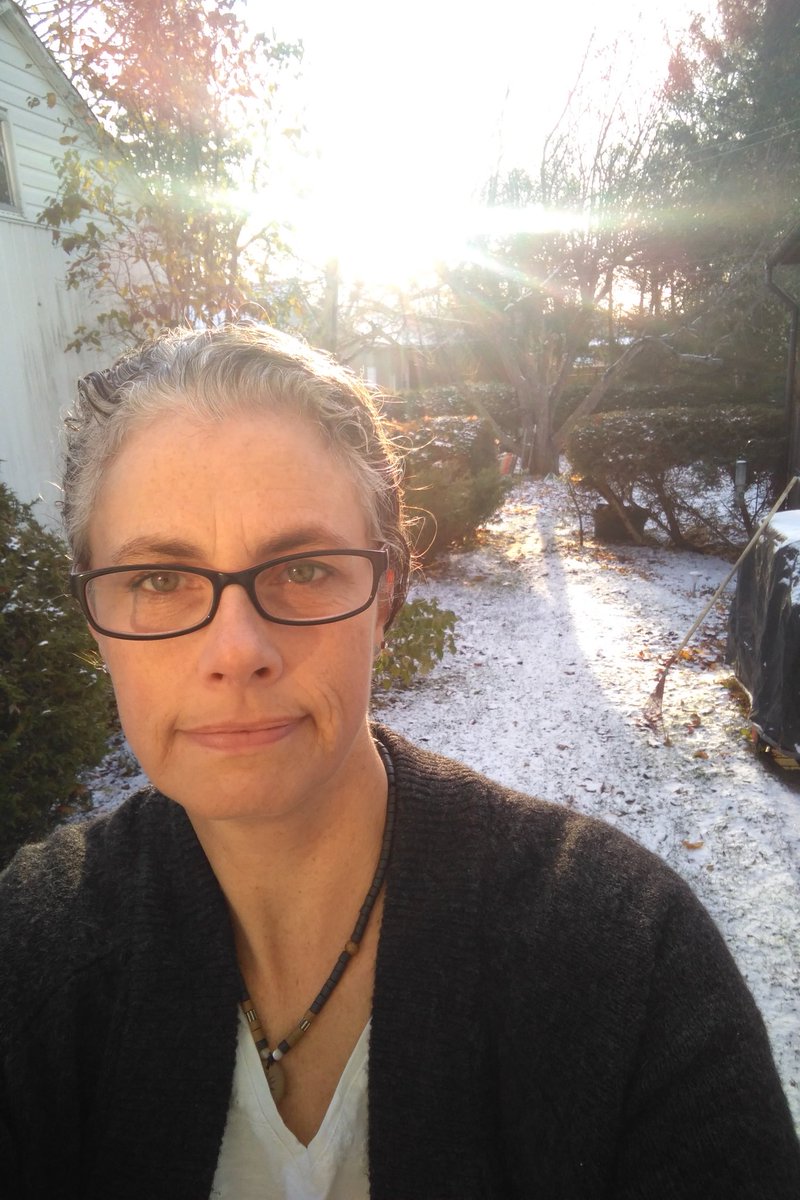 stephgray88's tweet photo. Apparently there's an election...and some anxiety. My distraction was to start with the clean, cool sheet of snow this morning, take deep breaths and do a snow kata - the #adulting version of a snow angel. Anyway, #breathe, peeps. #keepcalm #bekind #stilldoingthistogether #karate https://t.co/V1Fx8EHrlw