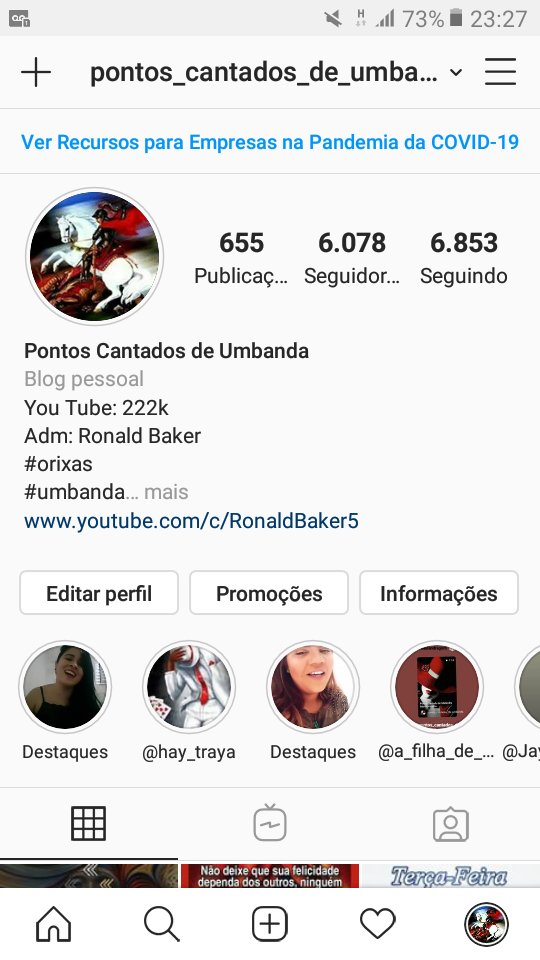 Insta @pontos_cantados_de_umbanda (@bakers56) on Twitter photo 