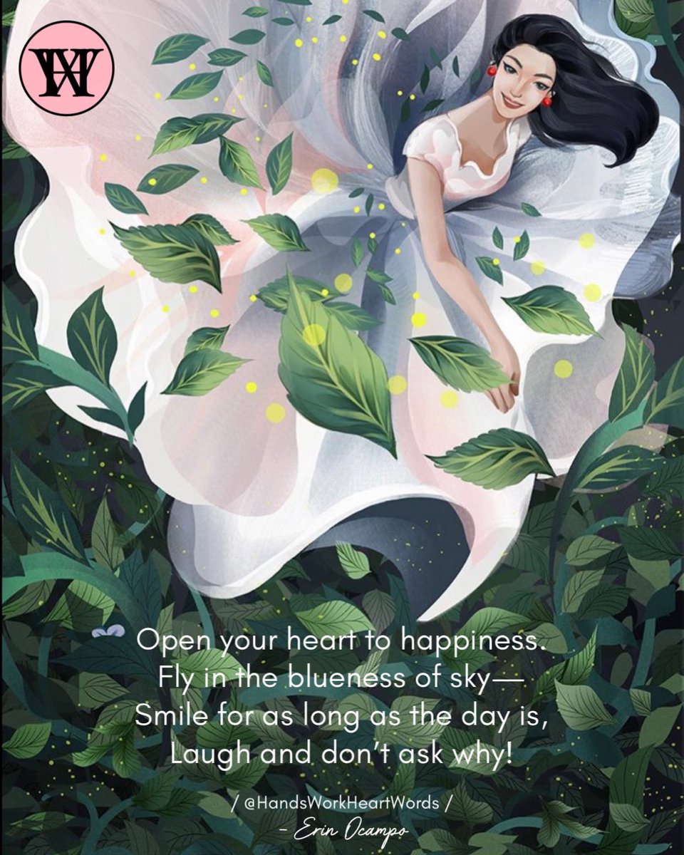 HMind2020's tweet photo. 86 •
Let the sun beat down on your goodness,
And kick off your shoes and dance! 🍃💃🏻

- Erin Ocampo 👑

#HandsWorkHeartWords #HeartNMind2020 #illustration #DailyPoetry #Life #AwakeningThoughts #Poems #PoemsPorn #ThruthBeTold #Fearless #FearlessSoul #HappyMind #HappyLife https://t.co/BMNBfKFXuA