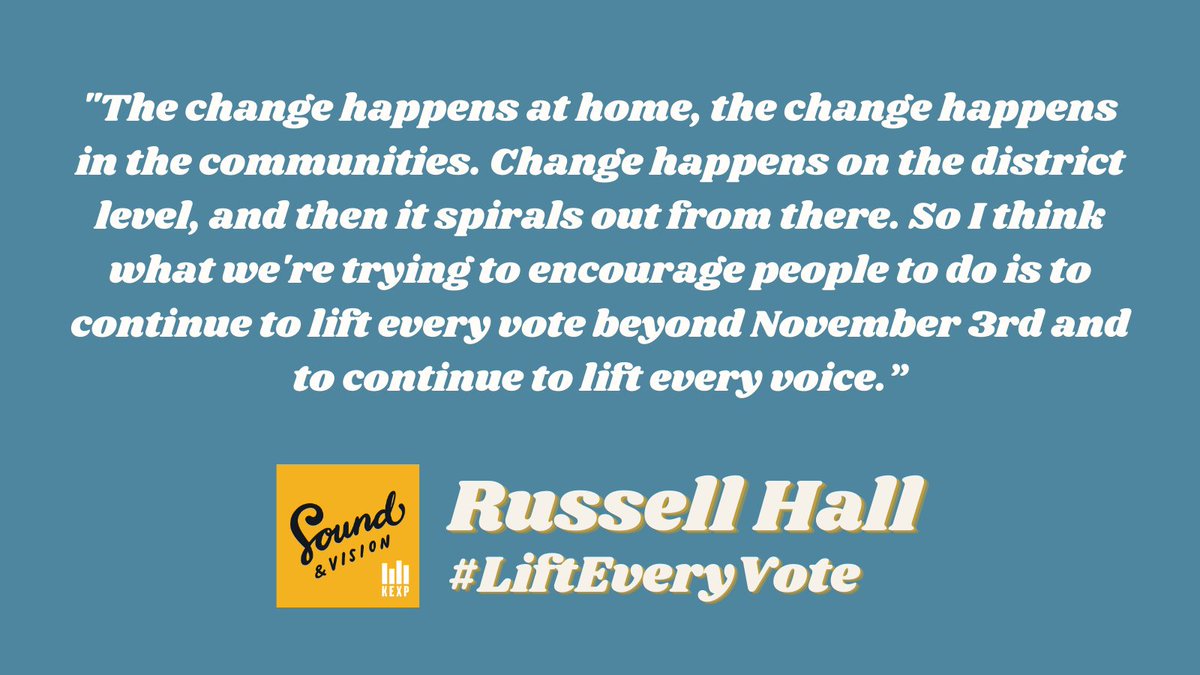kexp's tweet photo. #SoundAndVision's Isaac Kaplan-Woolner recently talked to composer Russell Hall &amp; tap dancer Michela Marino Lerman about the #LiftEveryVote campaign they created, which harnesses protest music on social media to inspire voter turnout. Read: https://t.co/ExxQdD6pg6 https://t.co/fOkeRr0xGi