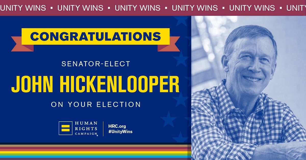 John Hickenlooper wins US Senate in Colorado